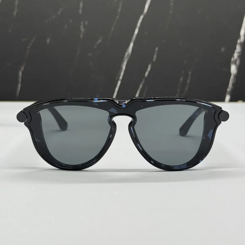 NEW BURBERRY BE4427 4111/87 UNISEX HAVANA BLUE SUNGLASSES BURBERRY BE4427 411187